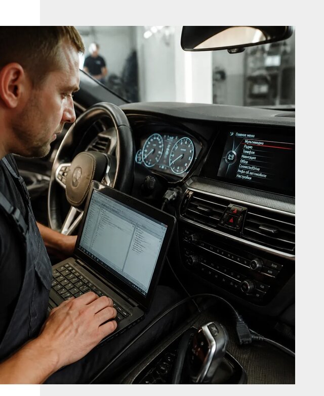Русификация приборной панели BMW для авто в Новомосковске от компании