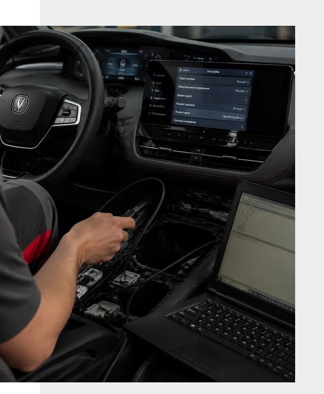 Русификация автомобиля Changan UNI-K под ключ в Новомосковске