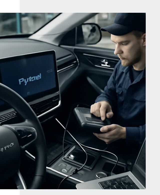 Русификация автомобилей Jetour с адаптацией меню в Новомосковске