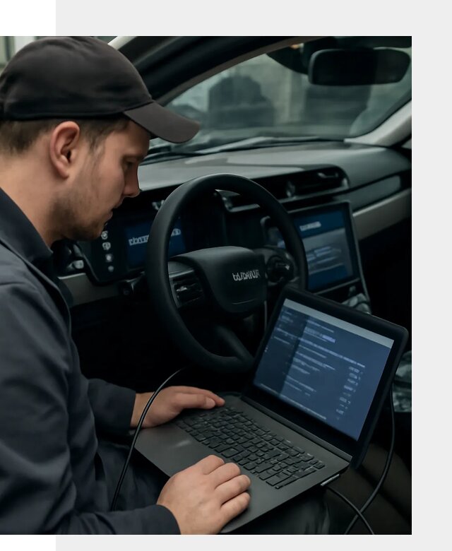 Профессиональная русификация автомобилей Lynk Co в Новомосковске