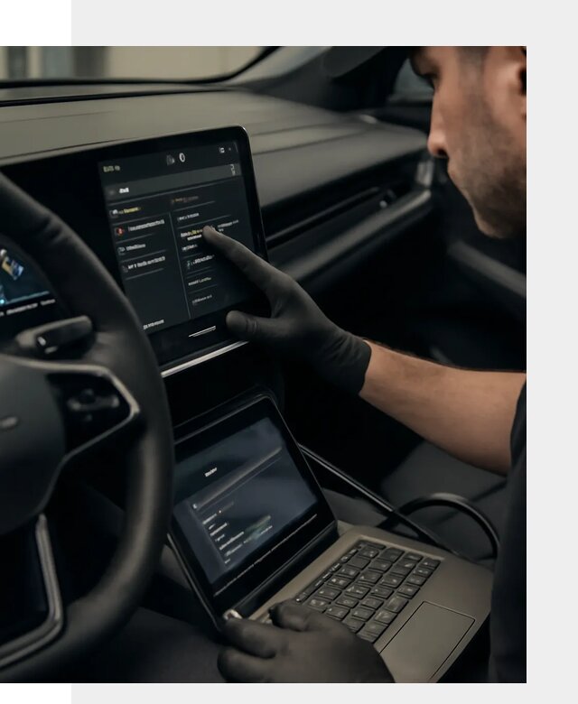 Русификация приборной панели Rising автомобиля в Новомосковске