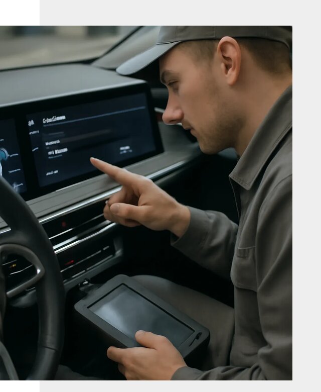 Русификация приборной панели автомобиля Voyah в Новомосковске