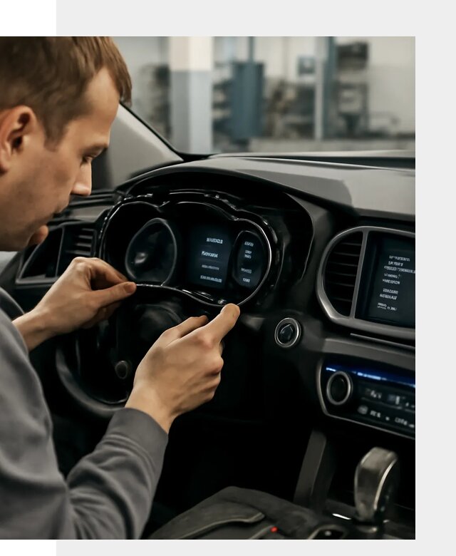 Русификация приборной панели автомобилей Hyundai в Новомосковске