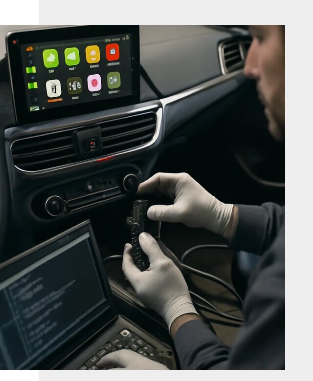 Активация Apple CarPlay в Новомосковске для штатной мультимедиа