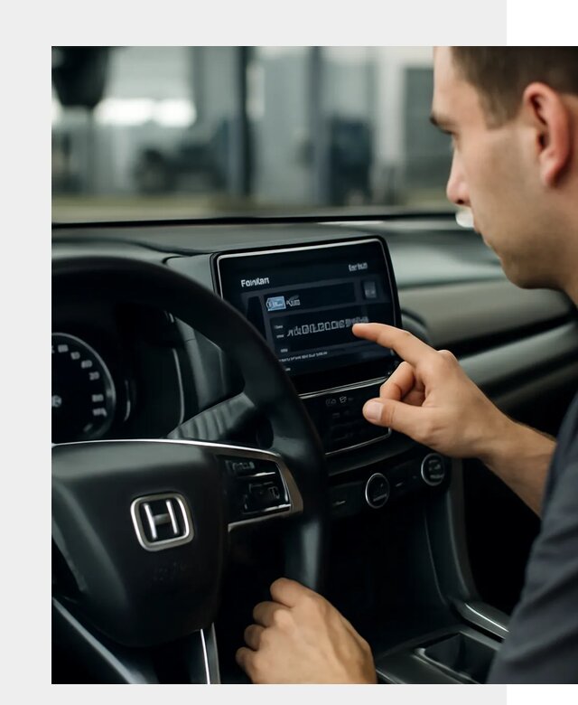 Русификация панели приборов Honda в Новомосковске по цене 5163 ФастМобиль-Нвм