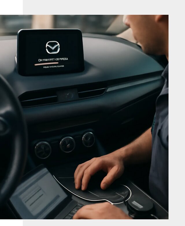 Установка приложений Mazda на мультимедийную систему в Новомосковске