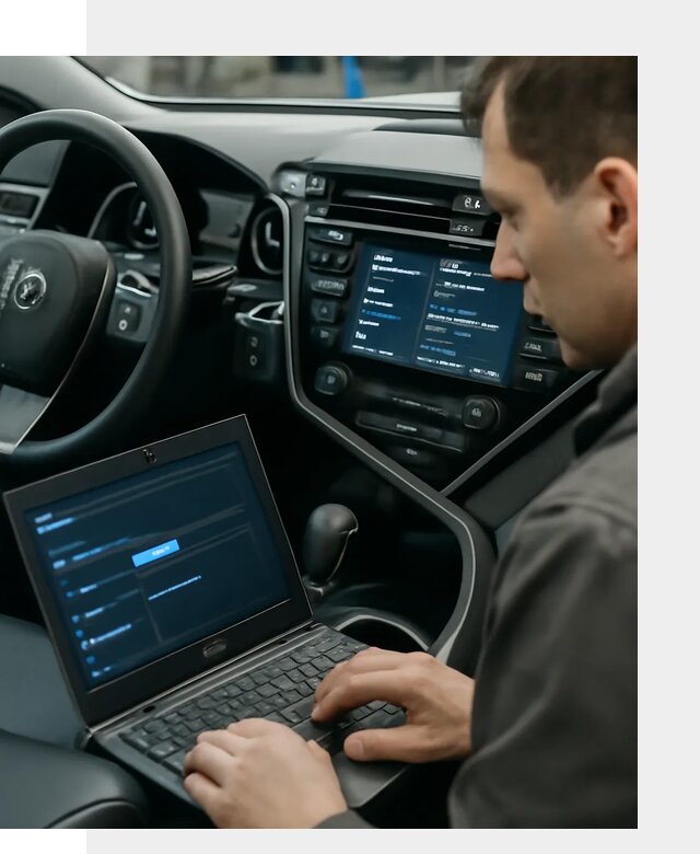 Русификация Toyota Camry 80 для мультимедиа в Новомосковске